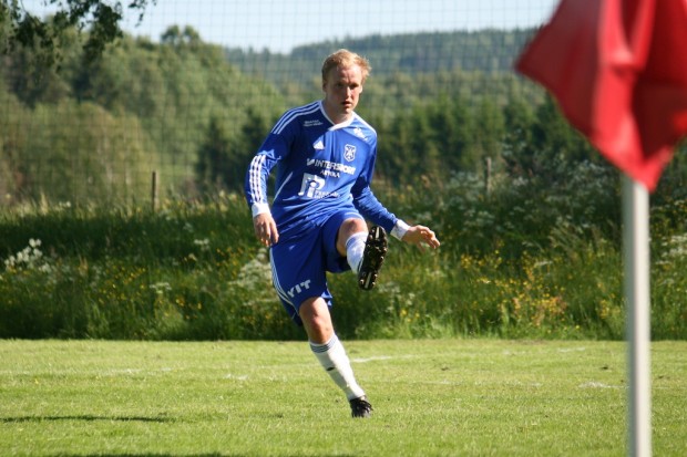 Jesper Nylund gjorde sin första match från start.