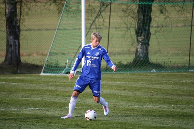 Björn Ryman låg bakom Andreas Magnussons 1-0-mål i slutet av den första halvleken.