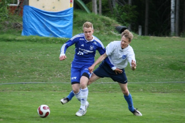 Andreas Magnusson gav Älgå ledningen med 1-0 i upptakten av matchen.